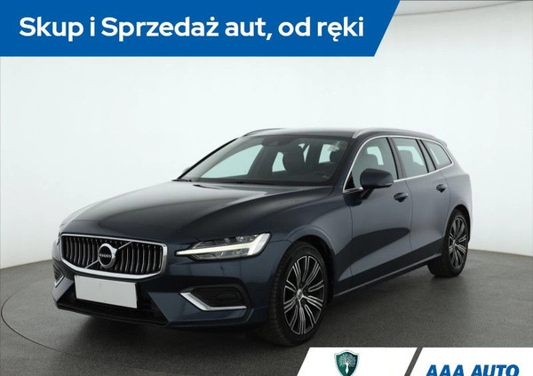 Volvo V60 cena 100001 przebieg: 169643, rok produkcji 2019 z Mikołajki małe 352